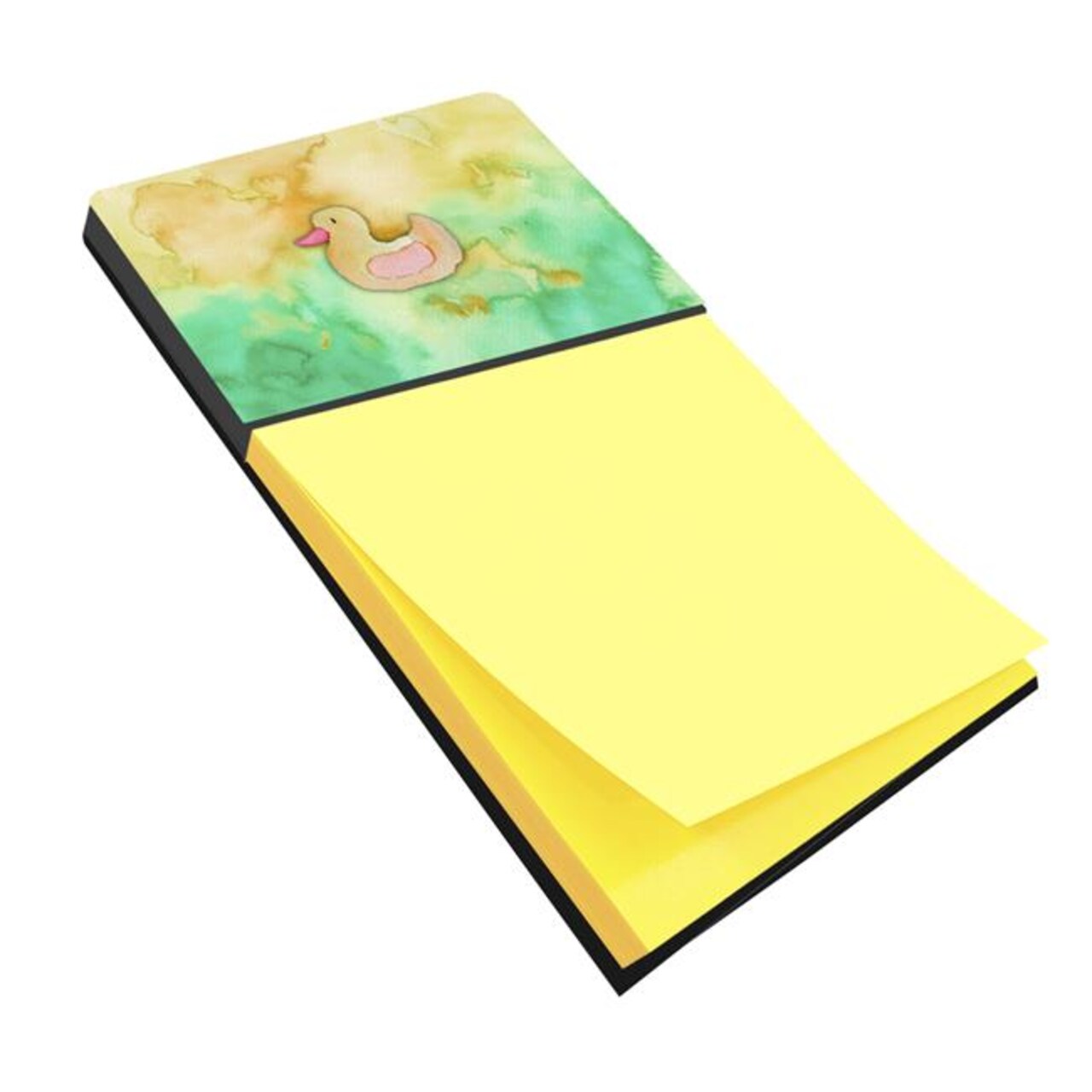 Carolines Treasures BB7351SN Rubber Duckie Watercolor Sticky Note Holder